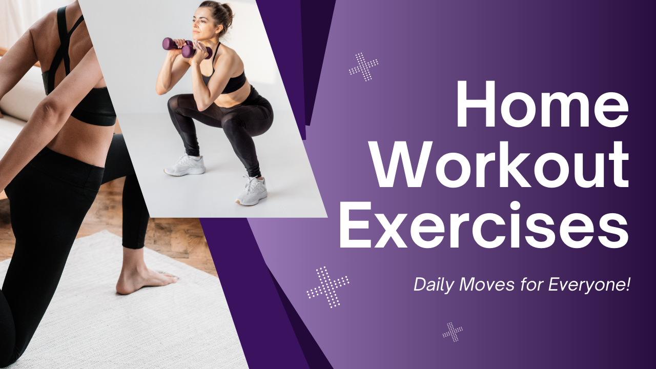 Home workout exercises
